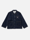 【Nudie Jeans】Ada Workwear Jacket One Wash Dark Blue 女款深藍原色復古工作夾克