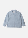【Nudie Jeans】 Amalia Indigo Striped Shirt Blue/Offwhite 
