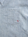 【Nudie Jeans】 Amalia Indigo Striped Shirt Blue/Offwhite 