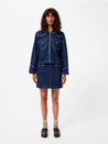 【Nudie Jeans】Anja Western Denim Jacket Blue