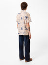 【Nudie Jeans】Arvid Waves Hawaii Shirt Ecru 