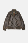 Baracuta G9 Leather Faded Black