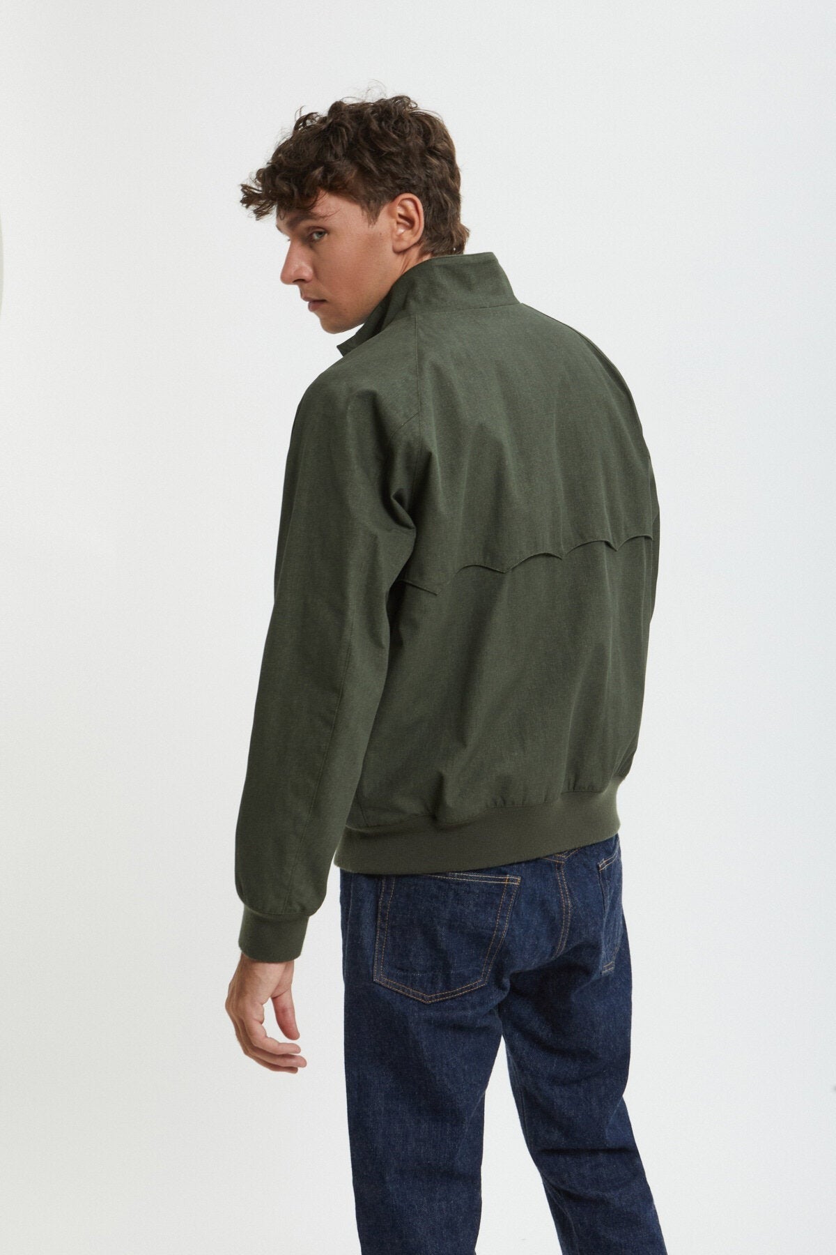 denim tent Baracuta】Tent Cloth G9 Green – Blue Beach Denim