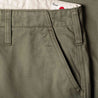 【Benzak Denim Developers】BC-04 RELAXED CHINO 8.5 oz. aged green sateen twill
