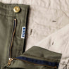 【Benzak Denim Developers】BC-04 RELAXED CHINO 8.5 oz. aged green sateen twill