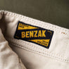 【Benzak Denim Developers】BC-04 RELAXED CHINO 8.5 oz. aged green sateen twill