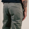【Benzak Denim Developers】BC-04 RELAXED CHINO 8.5 oz. aged green sateen twill