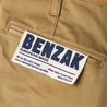 【Benzak Denim Developers】BC-04 RELAXED CHINO 8.5 oz. aged bronze brown sateen twill