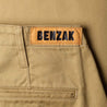 【Benzak Denim Developers】BC-04 RELAXED CHINO 8.5 oz. aged bronze brown sateen twill