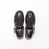 【Brother Bridge】HEMINGWAY BLACK/HORSE BUTT SANDALS