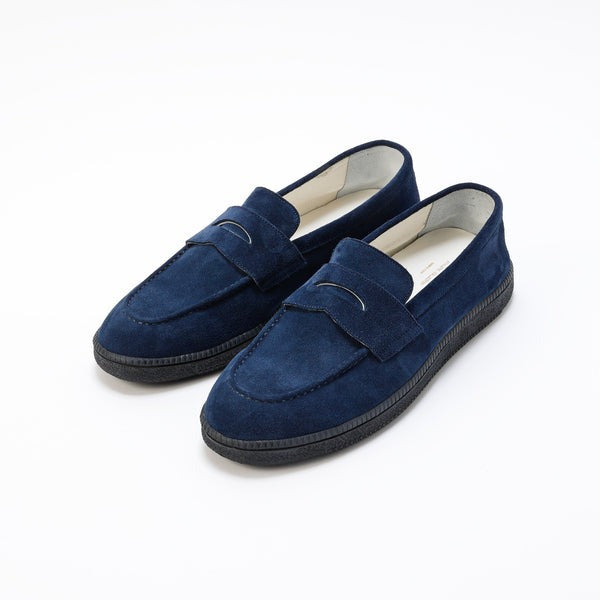 【Brother Bridge】Peters Loafer Midnight Blue 午夜藍麂皮休閒樂福鞋