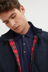 【Baracuta】Suede G9 Leather Jacket Navy 麂皮版G9哈靈頓夾克深海藍