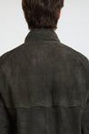 【Baracuta】Suede G9 Leather Jacket Green