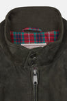 【Baracuta】Suede G9 Leather Jacket Green