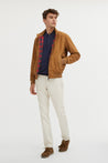 【Baracuta】Suede G9 Leather Jacket Tobacco 
