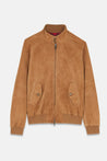 【Baracuta】Suede G9 Leather Jacket Tobacco 