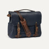 【Bleu de Chauffe】Postman Bag Eclair M - Navy Blue