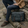 【Bleu de Chauffe】Postman Bag Eclair M - Navy Blue