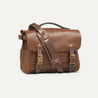 【Bleu de Chauffe】Postman Bag Eclair S - Amber Brown 