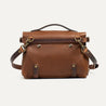 【Bleu de Chauffe】Postman Bag Eclair S - Amber Brown 