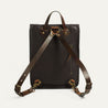 【Bleu de Chauffe】Puncho Leather Backpack - Dark Brown 
