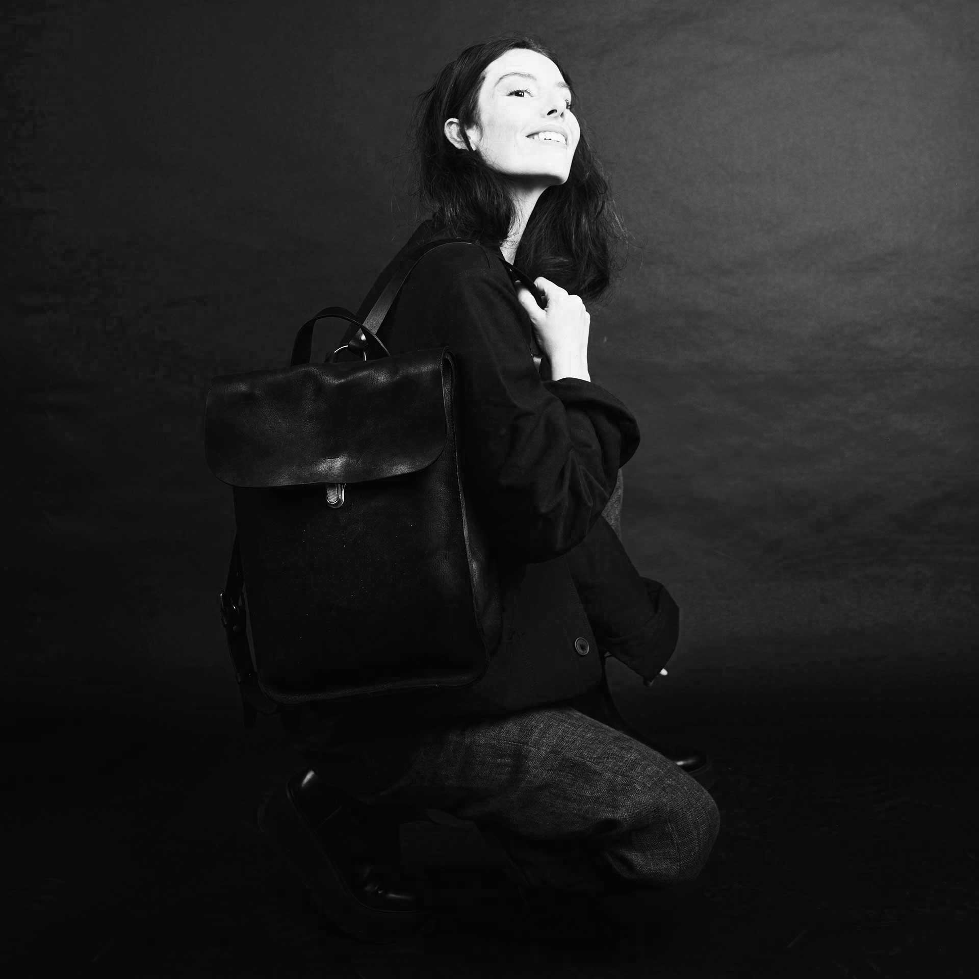 Bleu de Chauffe】Puncho Leather Backpack