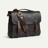 【Bleu de Chauffe】Postman Bag Eclair M - Dark Brown 