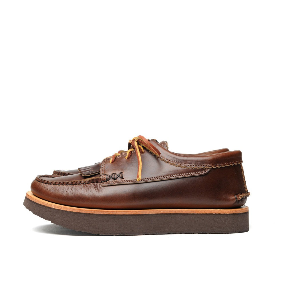 【Yuketen】Blucher Rocker with Kiltie Brown Chromexcel 