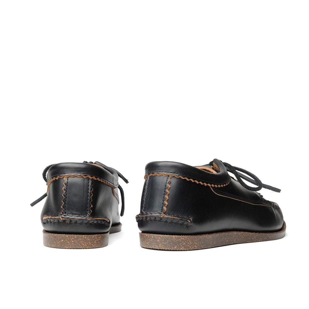 Yuketen】Blucher with Kiltie with Camp Sole Black Chromexcel
