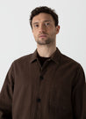 【Sunspel】Brushed Cotton Twin Pocket Jacket 