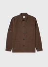 【Sunspel】Brushed Cotton Twin Pocket Jacket 