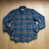 【Indigofera】Bryson Shirt Flannel Check Dark Green,Wine Black,Navy