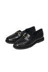 【CHAMULA】Bocado Black Sandals 黑色金屬扣墨西哥手工涼鞋