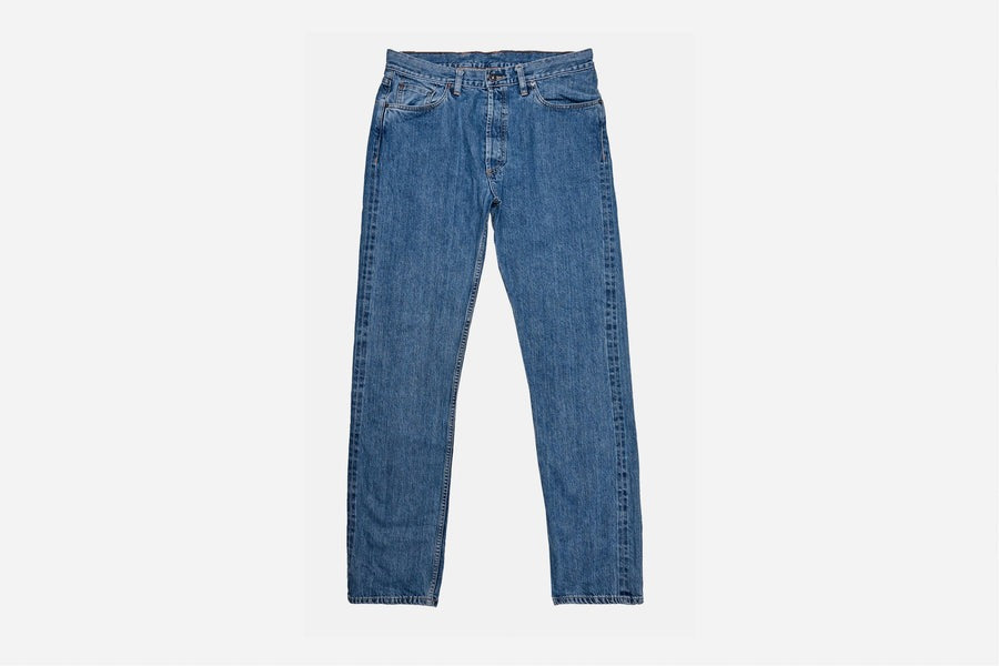 【3sixteen】CS⁠-⁠101xs Stonewashed Indigo Selvedge 12oz 中藍石洗赤耳直筒牛仔褲