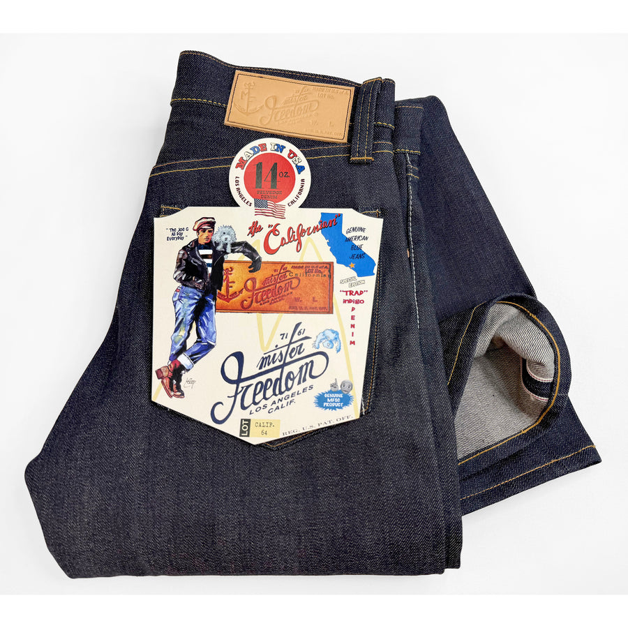MISTER FREEDOM Californian Lot.64 Trad Selvedge Denim