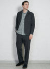 【Hansen Garments】HENNING CASUAL CLASSIC SHIRT JADE 流體斜紋襯衫玉石綠
