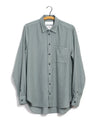 【Hansen Garments】HENNING CASUAL CLASSIC SHIRT JADE 流體斜紋襯衫玉石綠