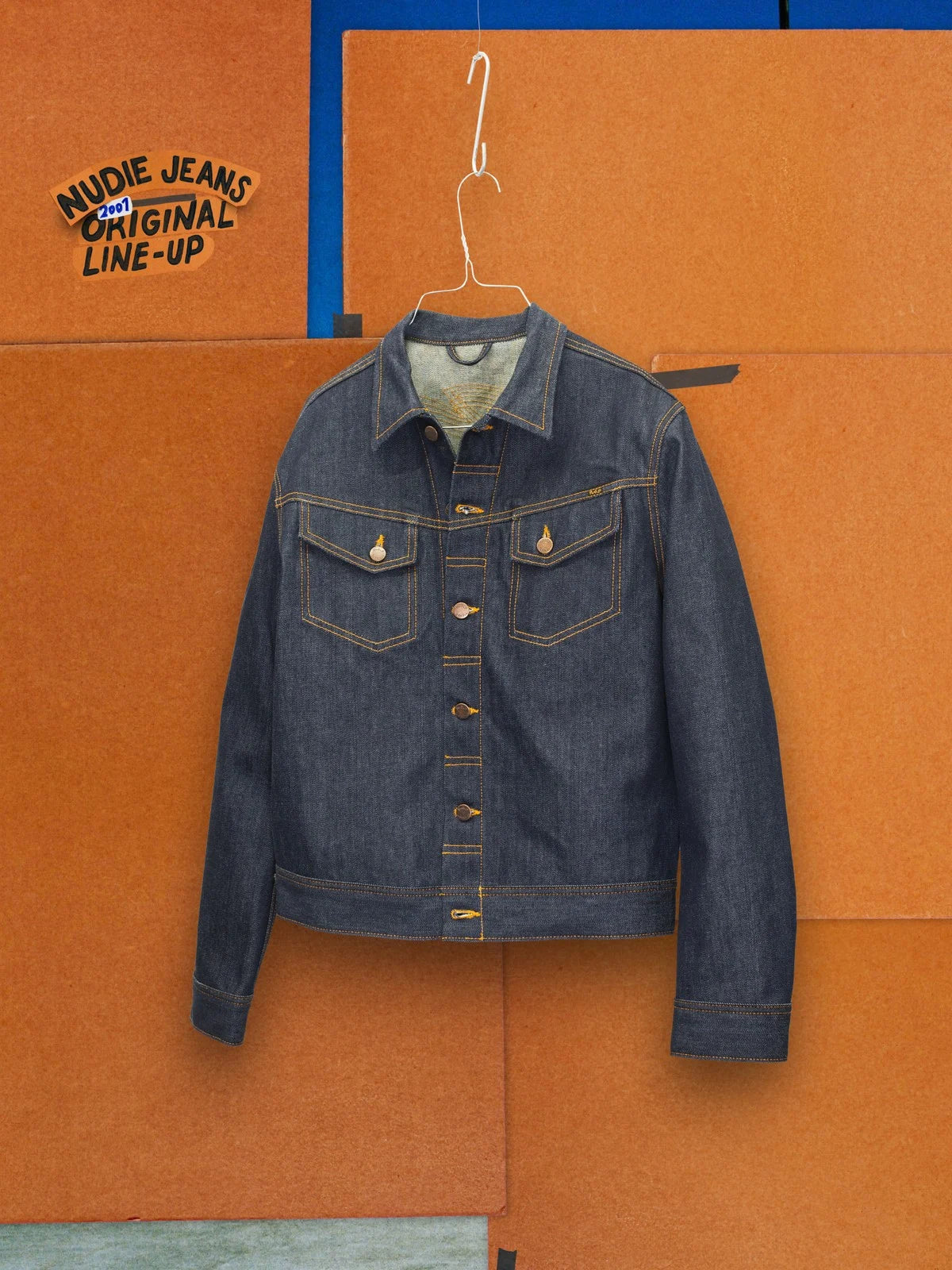 Nudie Jeans】Conny Denim Jacket Dry One – Blue Beach Denim