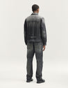 【DENHAM】Dagger Work Jacket Phantom Black Selvedge Repair 工匠復刻重度補釘破壞牛仔夾克