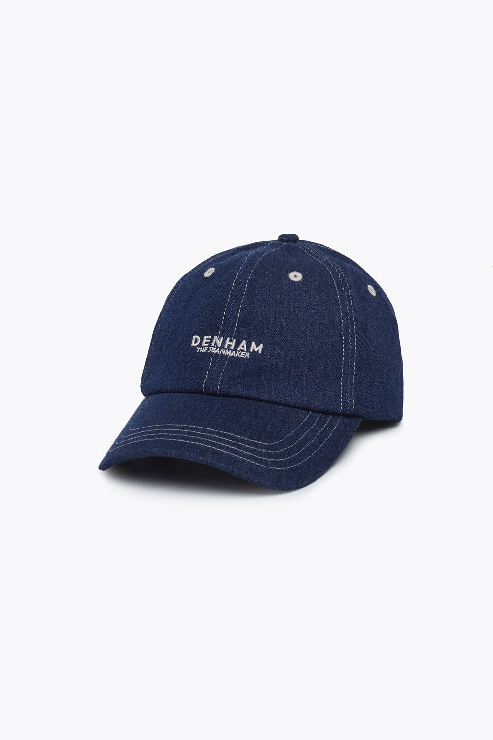 【DENHAM】Scissor Baseball Cap Cotton Twill 藍染斜紋布棒球帽