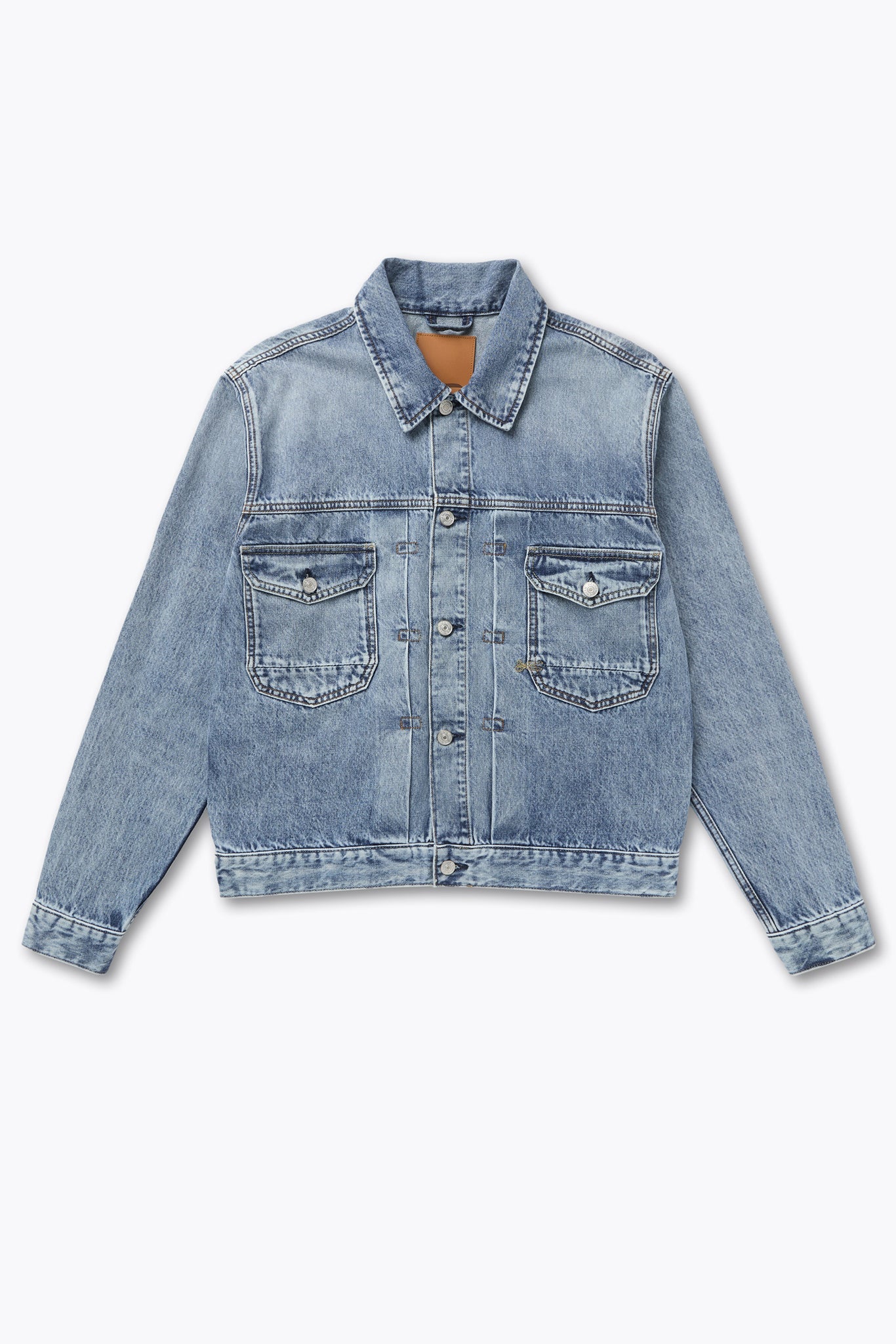 DENHAM】Chester Jacket Vintage Light Worn – Blue Beach Denim
