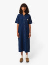 【Nudie Jeans】Danielle Indigo Cotton Dress Blue