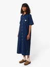 【Nudie Jeans】Danielle Indigo Cotton Dress Blue
