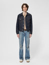 【Nudie Jeans】Danny Ace Selvage Denim Jacket 黑桃A布邊復古牛仔外套