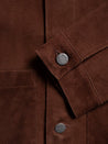 【Nudie Jeans】Dante Suede Jacket Dark Brown 零代復古植鞣革山羊麂皮夾克