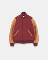 Dehen 1920 Varsity Jacket Burgundy Navy Scarlet Rust 