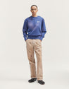 【DENHAM】Archive Sweater 復古手工水洗厚磅刷毛衛衣