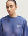 【DENHAM】Archive Sweater 復古手工水洗厚磅刷毛衛衣