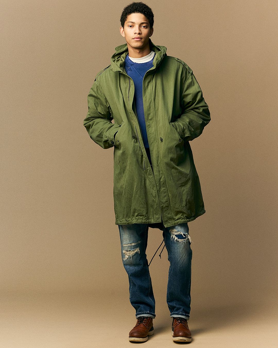 Bleu Marine Scout Parka militaire Fishtail - pour Homme | Superdry FR Bleu Marine Scout Parka militaire Fishtail - pour Homme | Superdry FR