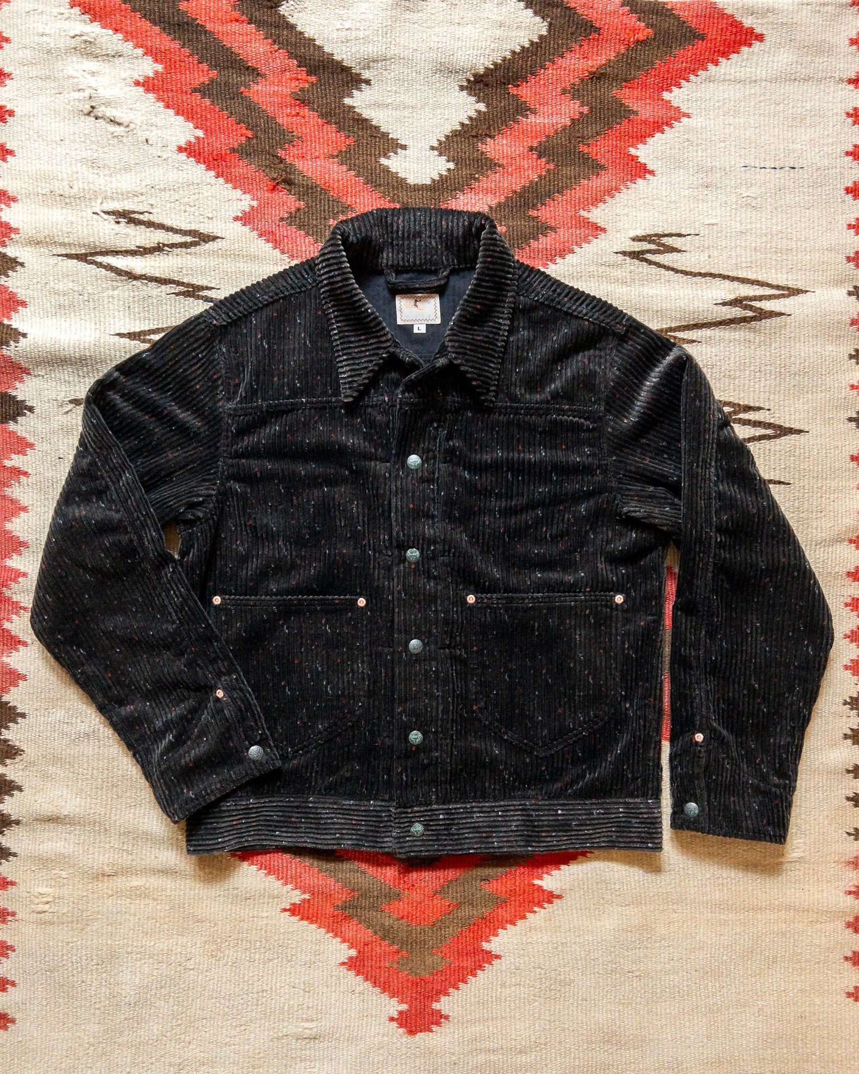 WYTHE】Donegal Corduroy Ranch Jacket - Night Sky – Blue Beach Denim